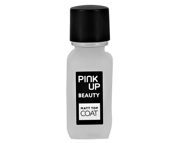 Матирующее верхнее покрытие для ногтей PINK UP BEAUTY Matt top coat 11 мл