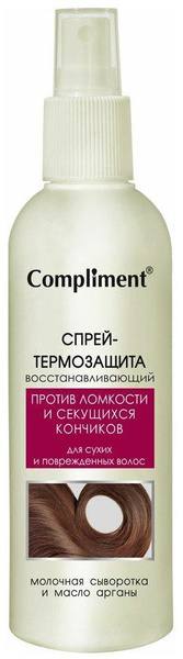 Compliment Спрей-термозащита для волос восстанавливающий