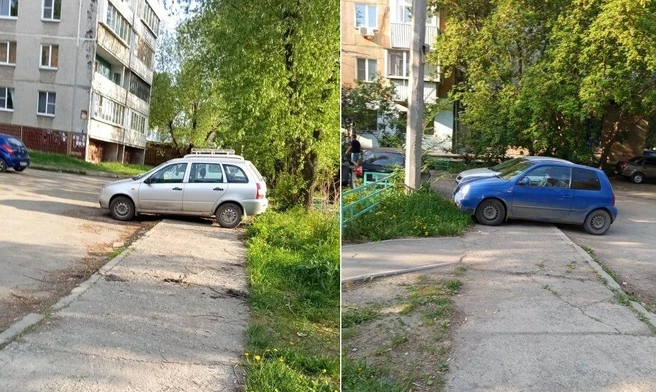 Агалакова, 36. Тут так принято? | Источник: читатель 74.RU
