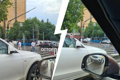 Взрыв на парковке у МФЮА: место оцеплено