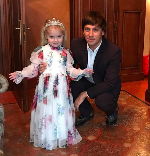 Максим Галкин с дочерью Лизой