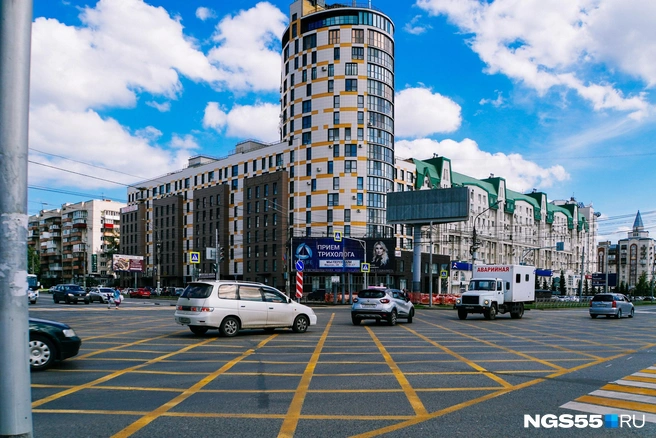 Нововведение должно улучшить пропускную способность магистрали | Источник: Елена Латыпова / NGS55.RU