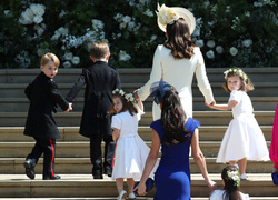 Подружки и пажи королевских кровей на свадьбах: от принца Джорджа до юной Лилибет
