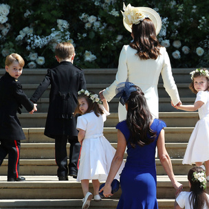 Подружки и пажи королевских кровей на свадьбах: от принца Джорджа до юной Лилибет