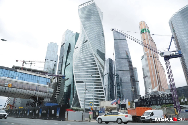Высотка «Багратион» появится вблизи крупных офисных центров «Москва-Сити» | Источник: Дмитрий Толстошеев / MSK1.RU