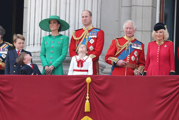 Снова всех очаровал и насмешил: принц Луи во время парада Trooping the Colour
