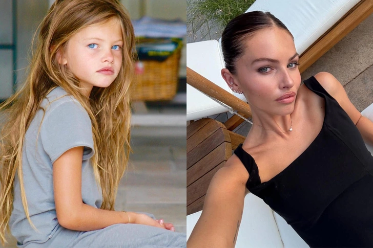 Тилан Бландо в детстве и сейчас | Источник: Соцсети