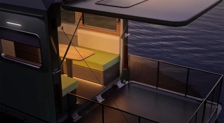 Инновация в туризме: калифорнийская компания создает автодом будущего, который позволит путешествовать 5 дней без внешнего питания