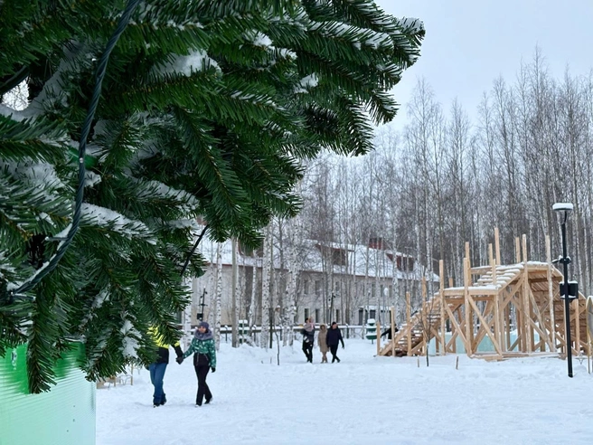 Возведение горок и ледовых городков стартовало | Источник: администрация Нижневартовска