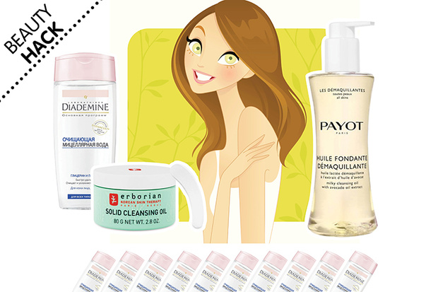 Фото №1 - Beauty Hack: Как быстро снять макияж