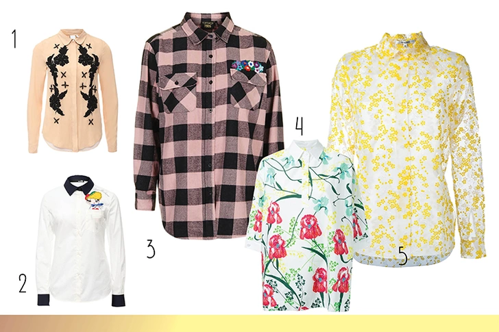 1. Lost Inc. 2. Love Moschino. 3. Topshop. 4. I'm Isola Marras. 5. Carven | thegirl.ru