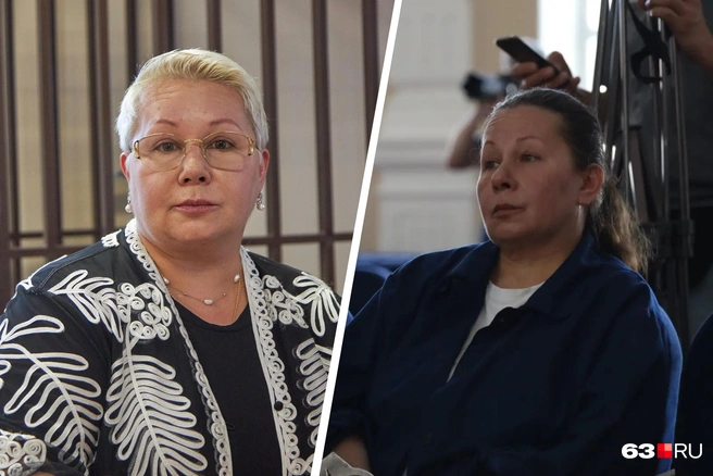Слева&nbsp;— Людмила Тархова в 2022 году, справа&nbsp;— в 2026 | Источник: Роман Данилкин / 63.RU 