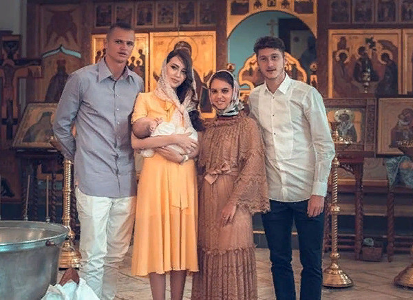 20 августа Тарасов крестил дочь Милану