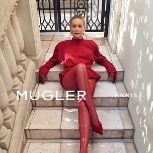 Шэрон Стоун в кампании Mugler: зрелость, которая вдохновляет