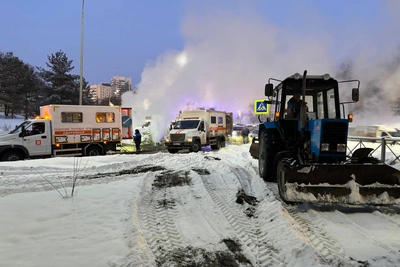 Казанцы включают теплые полы из-за аварии на теплотрассе