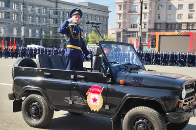 В Челябинске прошла репетиция Парада Победы