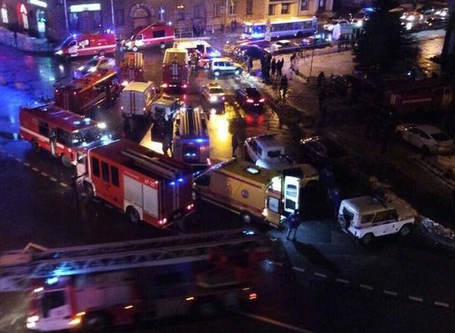 В петербургском супермаркете прогремел взрыв | ya62.ru