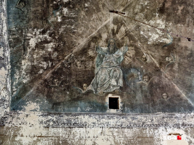 В храме сохранилась старинная роспись | Источник: Виктория Федорова / 164.RU