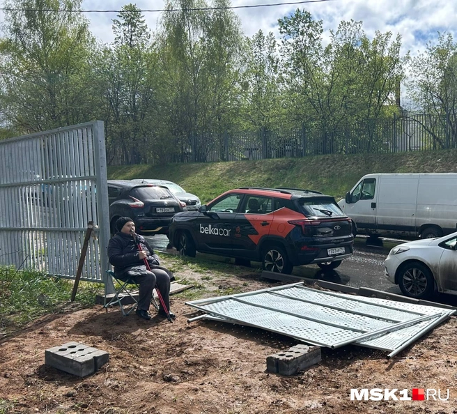 Бдения не прекращались даже ночью | Источник: активисты / MSK1.RU