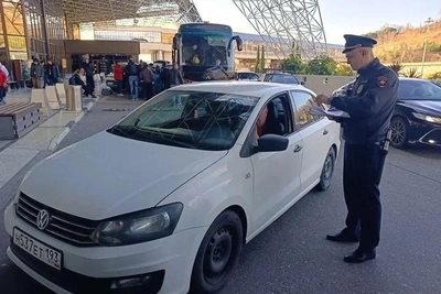 В Сочи конфисковали девять машин нелегальных такси