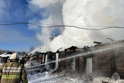 Пенсионер пострадал при пожаре в Саракташском районе
