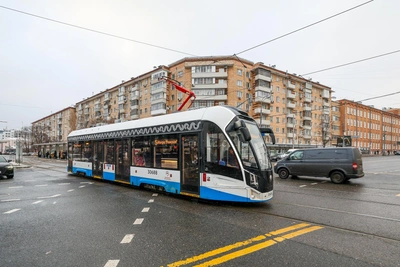 Парад трамваев изменит схему движения у Курского вокзала