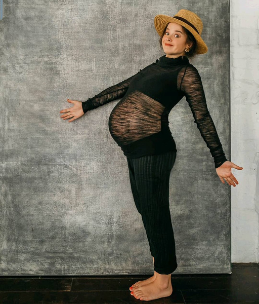 Наталия Медведева показала фото на последнем месяце беременности
