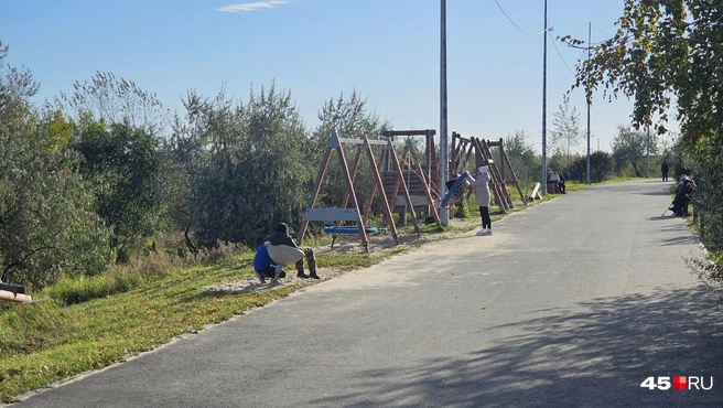 Набережная возле бульвара Солнечного | Источник: Дарья Никитченко / 45.RU