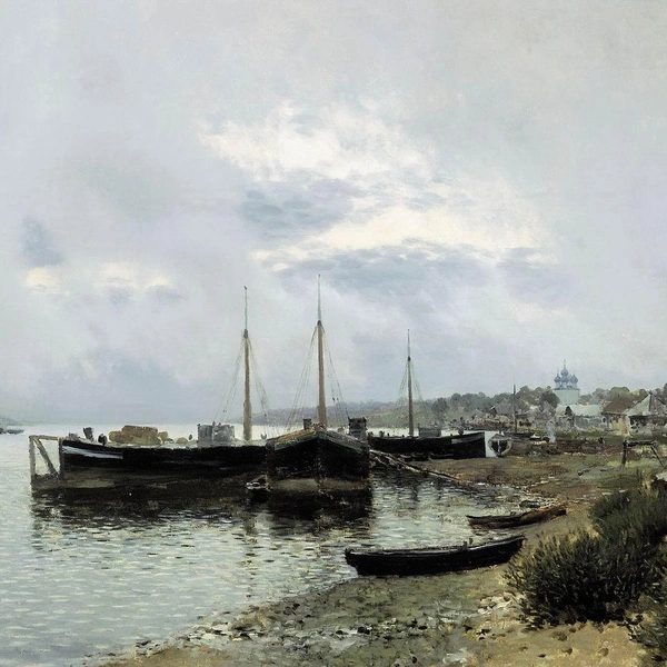 Исаак Левитан «После дождя. Плёс», 1889, Государственная Третьяковская галерея | Источник: https://commons.wikimedia.org