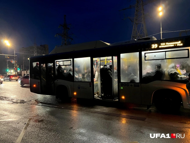 В центр салона ещё можно втиснуться | Источник: Андрей Бирюков / UFA1.RU