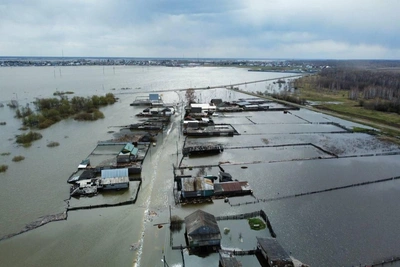 Spring flood 'harder than last year' in Tyumen