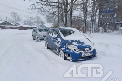 ГАИ Южно-Сахалинска ищет очевидцев аварии на Железнодорожной