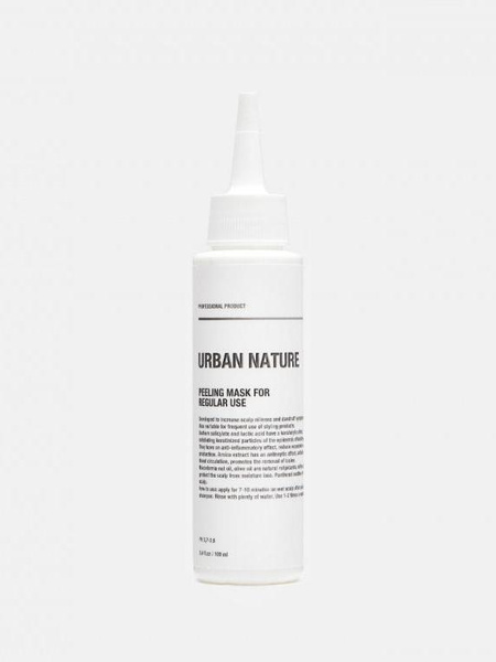Маска-пилинг для очищения кожи головы и волос, Urban Nature