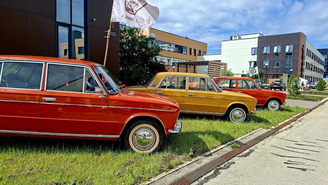 Участники из Пензы тоже прибыли глянцевые, начищенные и сверкали на солнце | Источник: «Автоклуб „Ретро58“» / vk.com