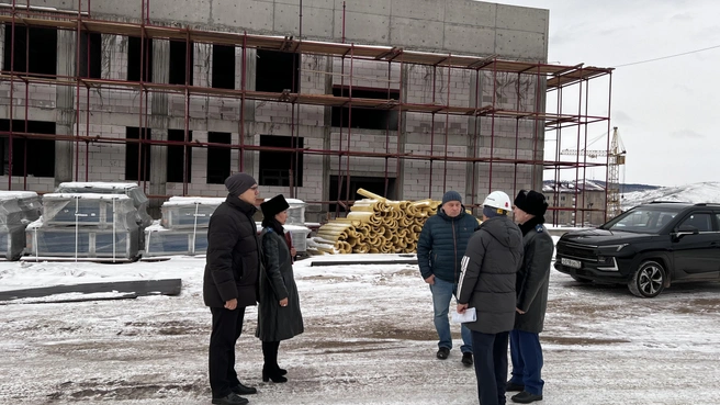Прокуратура выехала на место стройки | Источник: Прокуратура Забайкальского края
