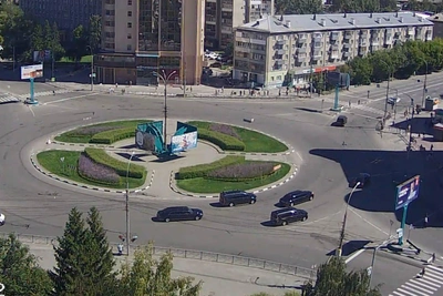 Кортеж с «Аурусом» проехал по Новосибирску