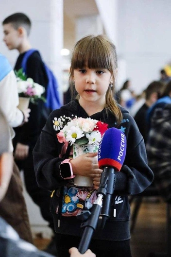 У маленьких участников брали интервью  | Источник: Анна Ломакина