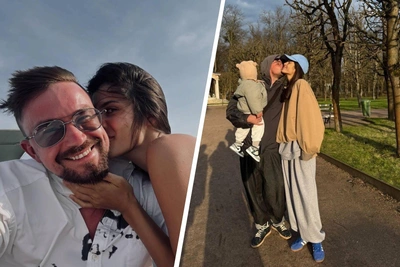 Александр Петров поздравил жену с днем рождения