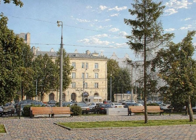 Проект благоустройства территории у вокзала Ярослвль-Главный | Источник: «Госуслуги»