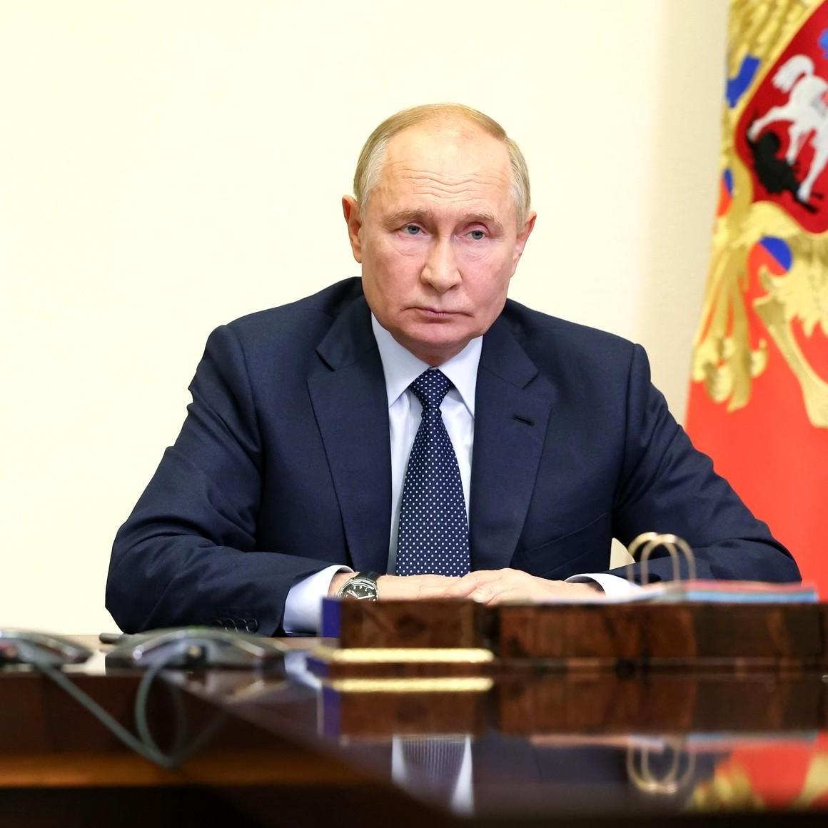 <p>Владимир Путин, президент РФ</p>