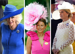 Лучшие королевские образы на открытии скачек Royal Ascot 2024 (и самые безумные шляпы)