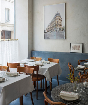 Итальянский ресторан Pianoterra в Париже