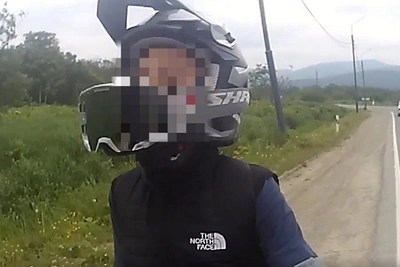 11-летнего байкера поймали в пригороде Южно-Сахалинска