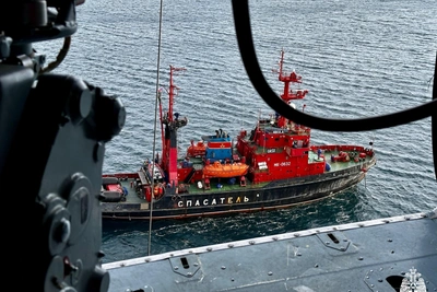 Вертолеты над Мурманском: МЧС проводит плановые учения