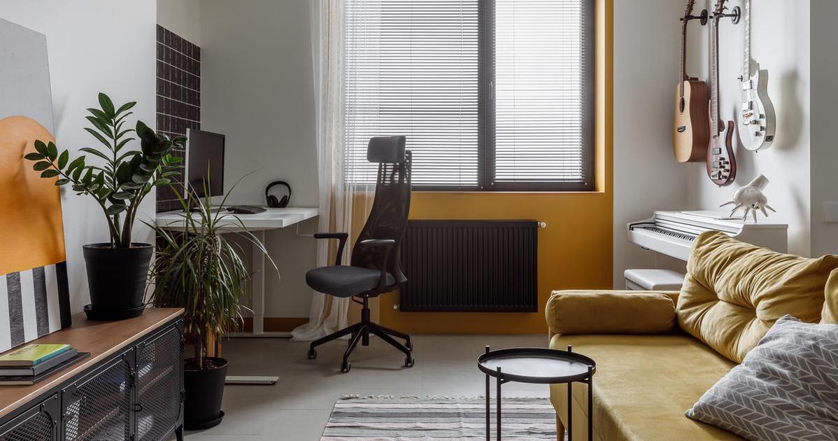 Квартира 59 м² для молодых супругов, которые работают дома | myDecor