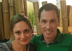 Карина Мишулина и Тимур Еремеев почтили память отца в его день рождения