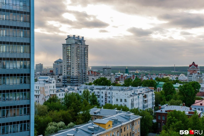 В городе объявляли опасность БПЛА и выли сирены | Источник: Тимофей Калмыков / 59.RU
