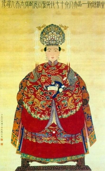 Китаянка, картина эпохи династии Цин | Источник: Wikipedia
