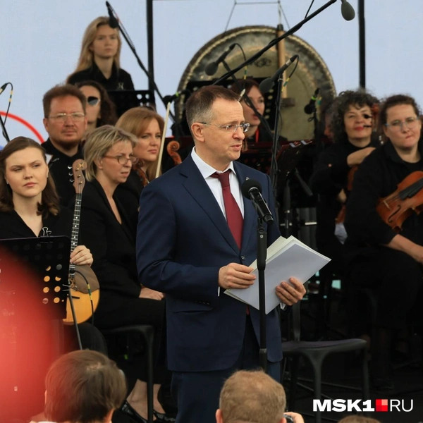 Вступительное слово на открытии книжной ярмарки зачитал Владимир Мединский | Источник: Артем Устюжанин / MSK1.RU