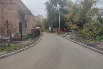 На Октябрьской, 27а завершили работы по «Моему двору»